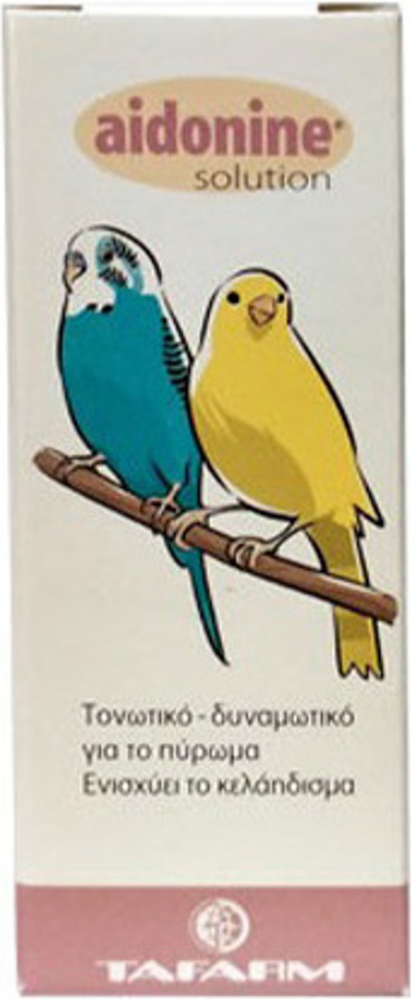 Tafarm Aidonine Solution Συμπλήρωμα Διατροφής Πτηνών Τονωτικό για το Πύρωμα 15ml